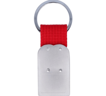 heart metal key ring